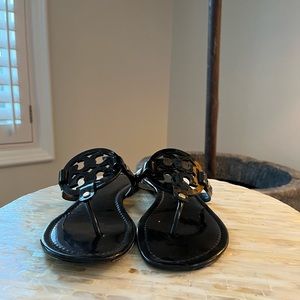 Tory Burch Black flip-flop style sandals